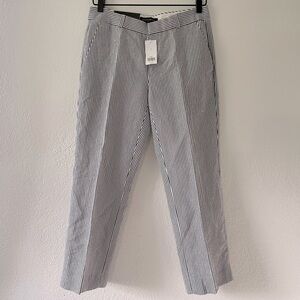 Banana Republic Logan cropped linen blend pants Size 2
